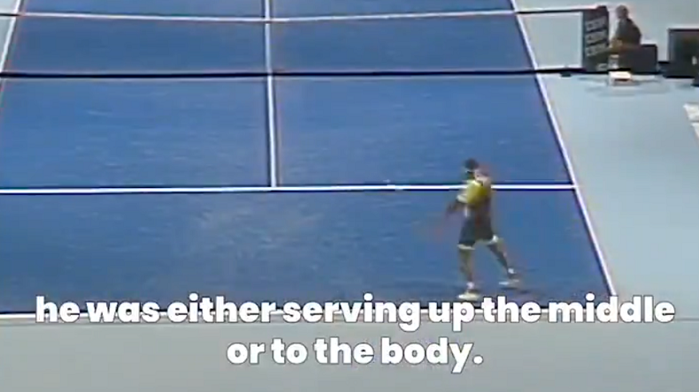 Tel un joueur de poker, Andre Agassi avait décelé un tell sur le visage de Boris Becker qui lui permettait de lire son service.