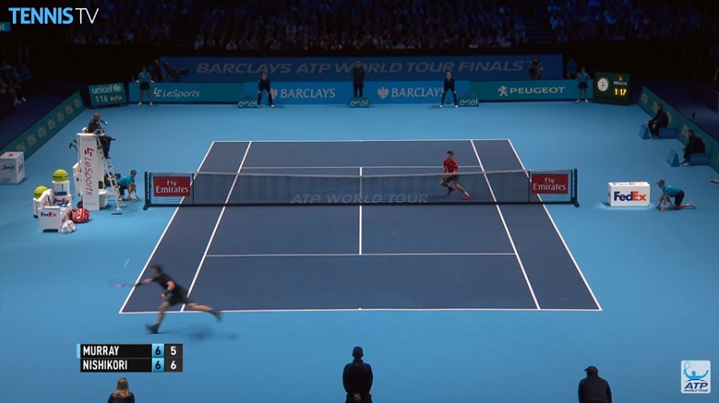 Andy Murray est partout, comme d'habitude.