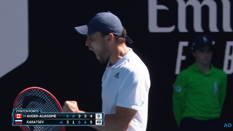 Retour sur le parcours historique d'Aslan Karatsev à l'Open d'Australie 2021.