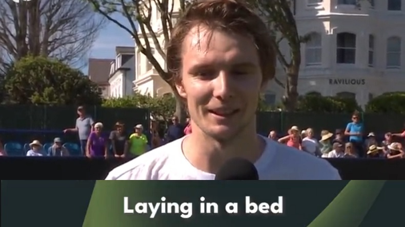 L'interview amusante d'Alexander Bublik après sa victoire au premier tour du tournoi d'Eastbourne 2022.