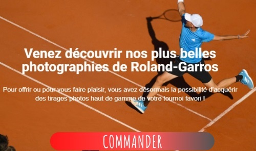 Achetez des photos de Roland-Garros pour la bonne cause. Achetez des photos de Roland-Garros pour la bonne cause.