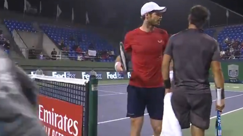 Clash entre Murray et Fognini à Shanghai.