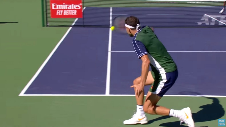 Grigor Dimitrov a enclenché le "God Mode" pour renverser Daniil Medvedev, en huitièmes de finale du Masters d'Indian Wells 2021.