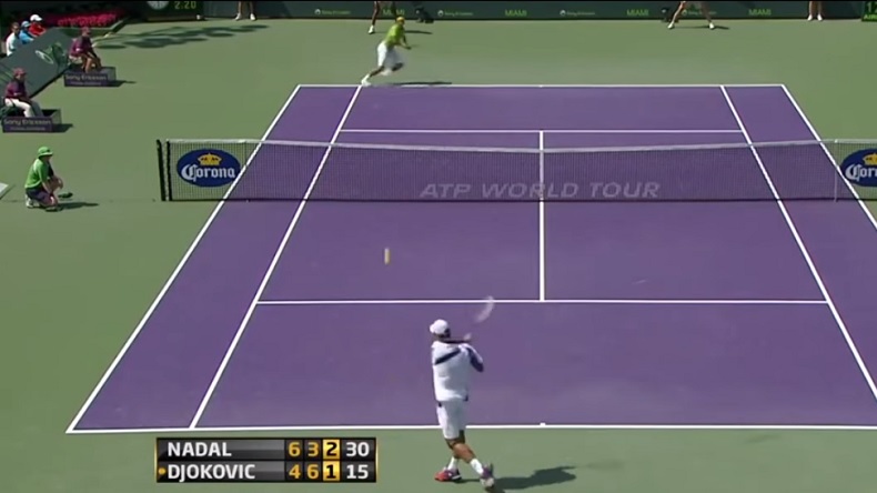 Bim, 100 revers gagnants de Djoko !