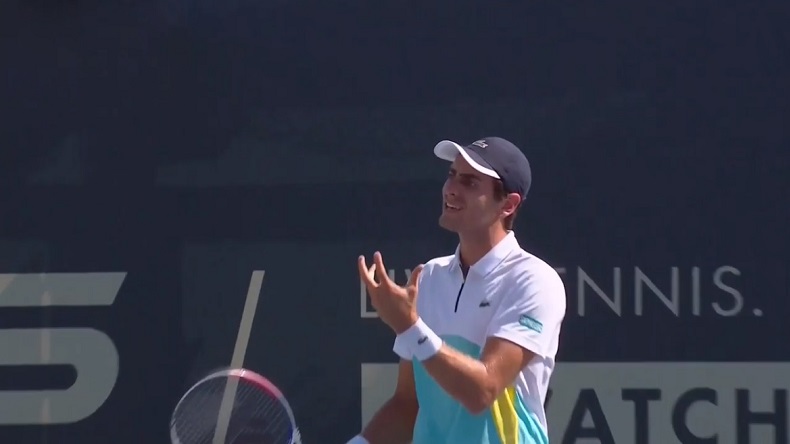 Une situation surprenante pour Elliot Benchetrit aux qualifications de l'Open d'Australies 2021 (Photo lors de l'UTS)