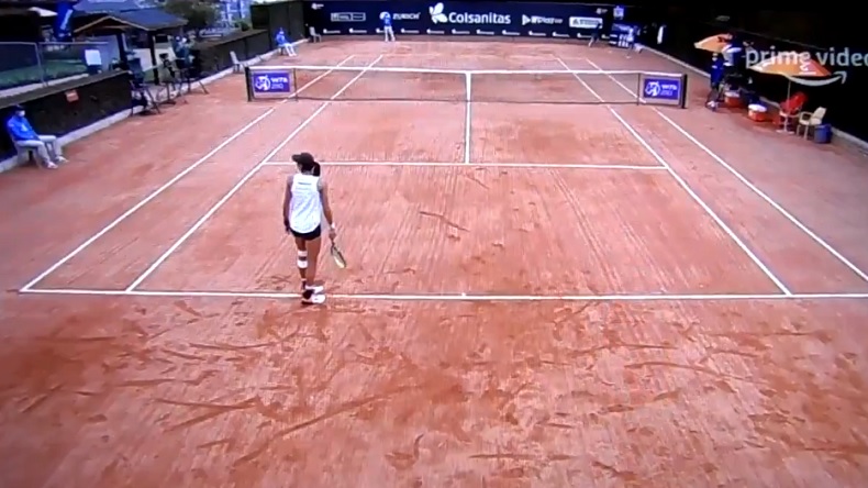 L'erreur énorme de l'arbitre sur le score lors du match Sharma Gatto-Monticone, à Bogota.