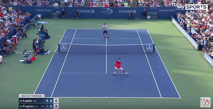 Fabio Fognini réalise