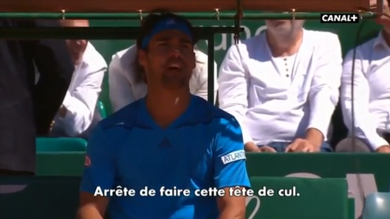 Fabio Fognini fait son show Fabio Fognini fait son show au Masters 1000 de Monte-Carlo 2014.