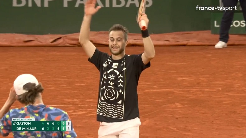 La magie Hugo Gaston a encore opéré à Roland-Garros contre Alex De Minaur.