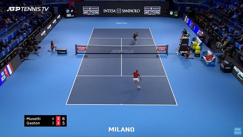 Hugo Gaston et Lorenzo Musetti ont joué quelques points somptueux aux NextGen ATP Finals 2021.
