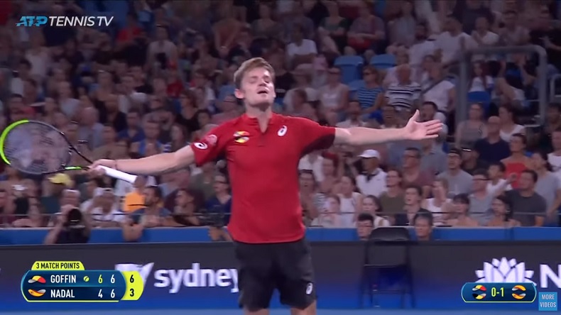 La performance monstrueuse de David Goffin contre Rafael Nadal à l'ATP Cup 2020.