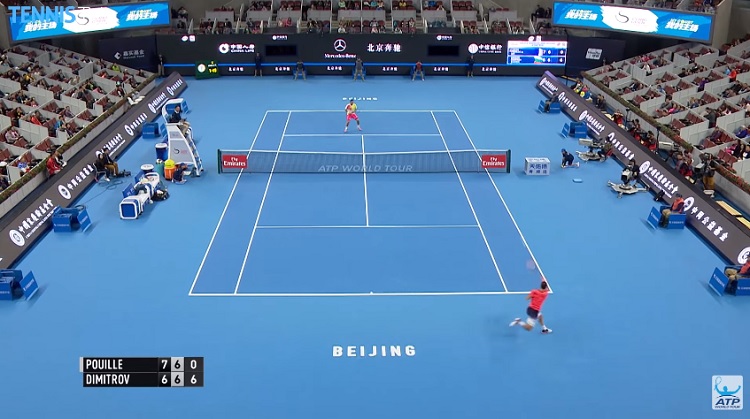 Grigor Dimitrov a été bon à Pékin.