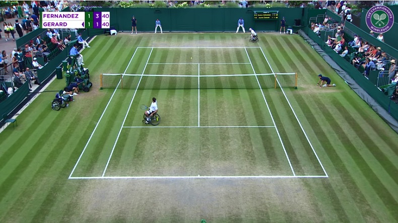 Quelle défense de Gustavo Fernandez à Wimbledon 2018 ! "Il est partout !" Quelle défense de Gustavo Fernandez à Wimbledon 2018 ! "Il est partout !"
