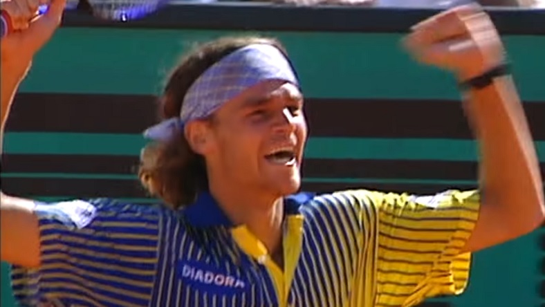 La surprise Gustavo Kuerten vient de remporter Roland-Garros 1997.