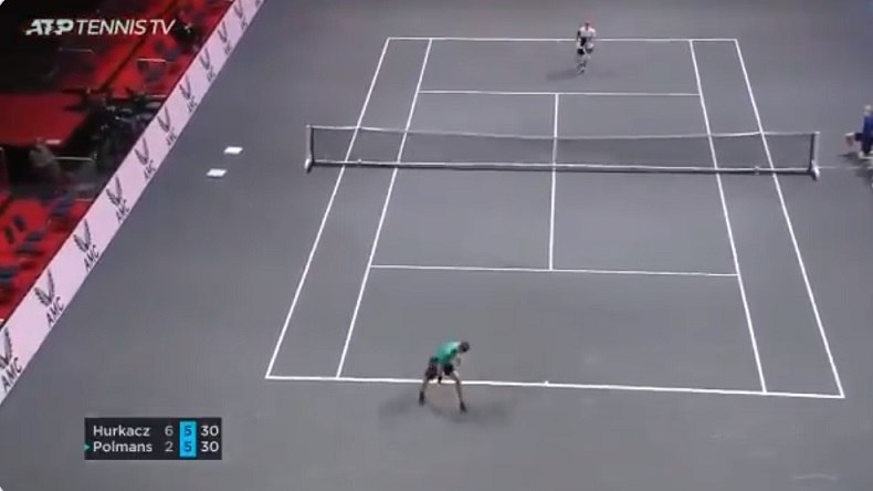 Un point énorme entre Hurkacz et Polmans au tournoi de Cologne 2020.