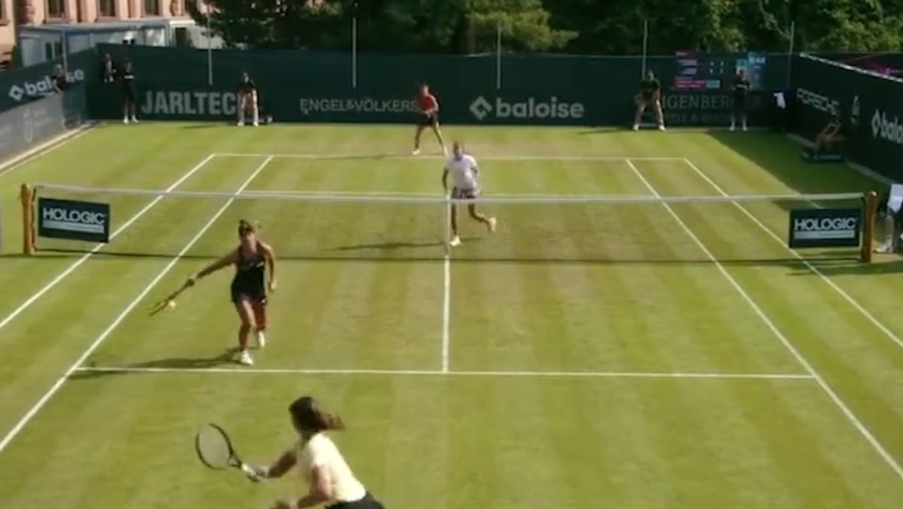 Le point magique et chanceux d'Ingrid Martins à Bad Homburg.