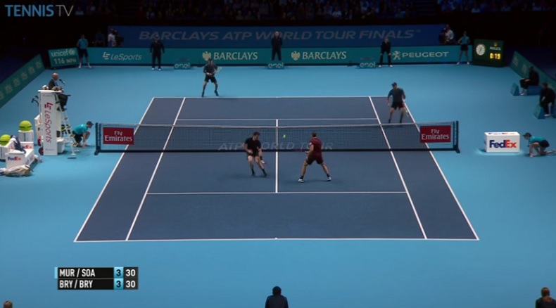 Jamie Murray a des réflexes impressionnants !