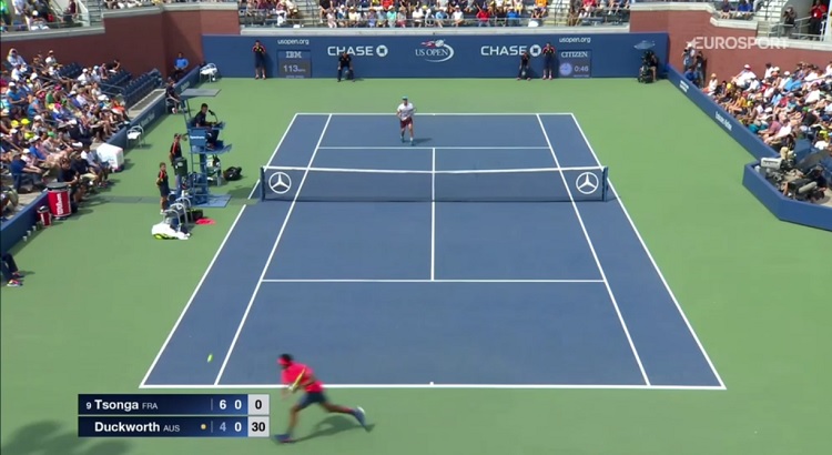 Un petit bijou de Jo-Wilfried Tsonga.