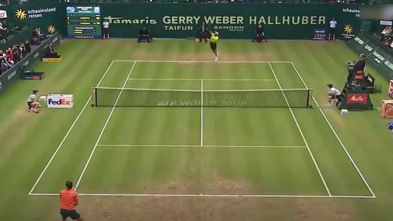 Le jour où Ivo Karlovic a empruné le marteau de Thor pour battre le record d'aces dans un match sur le circuit ATP. C'était à Halle en 2015 et sa victime du jour était Tomas Berdych.