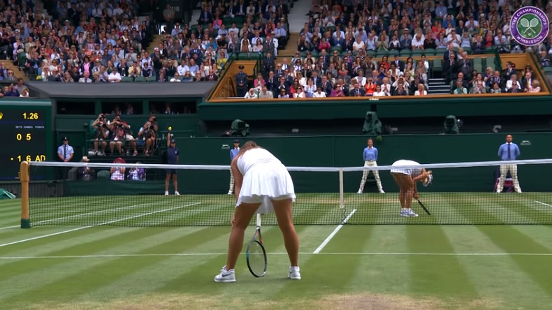 Angelique Kerber et Daria Kasatkina ont enchanté le Centre Court de Wimbledon.