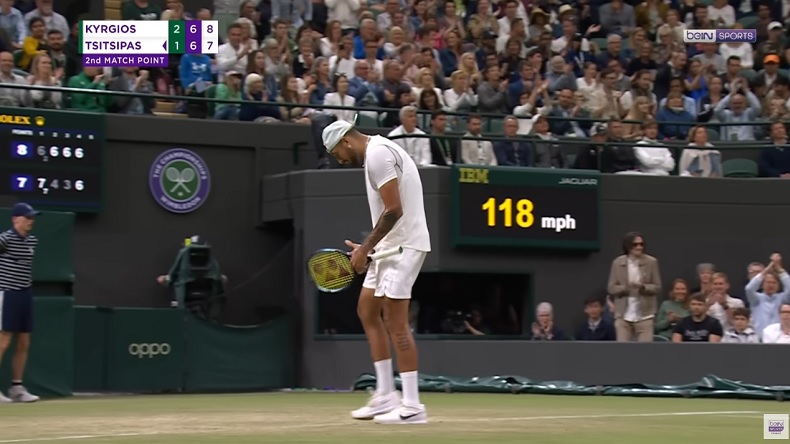 Les "balls" de Nick Kyrgios pour dominer Tsitsipas à Wimbledon dans un match sous haute tension.