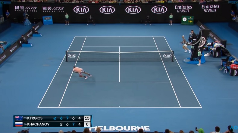 La compilation des meilleurs points de Nick Kyrgios à l'Open d'Australie 2020.