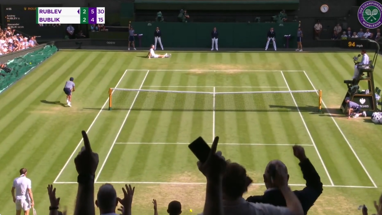 Le fourre-tout des plus beaux points de Wimbledon 2023.