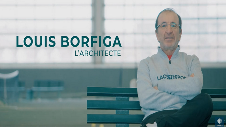 Louis Borfiga, le Français qui a amené le tennis canadien au sommet.