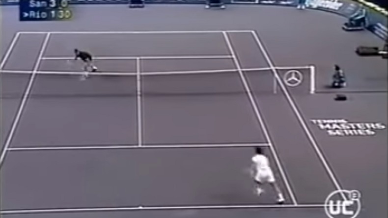 Les meilleurs points de Marcelo Rios. Une vidéo magique.