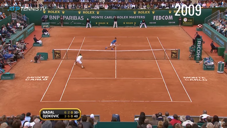 Un point superbe de chaque édition du Masters de Monte-Carlo de 1990 à 2018.