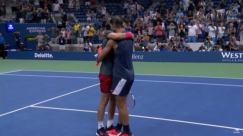 Le Nadal - Thiem à l'US Open est un prétendant sérieux à la victoire pour l'Award du match de l'année 2018.