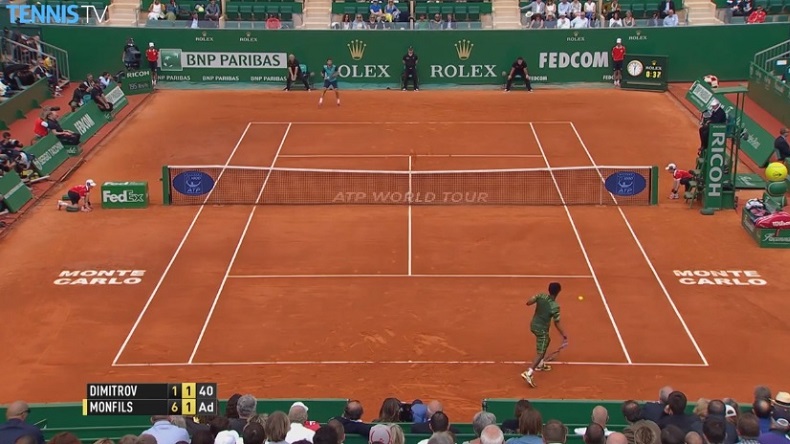 Ce point de Gaël Monfils contre Grigor Dimitrov est un chef d'oeuvre. Ce point de Gaël Monfils contre Grigor Dimitrov est un chef d'oeuvre.