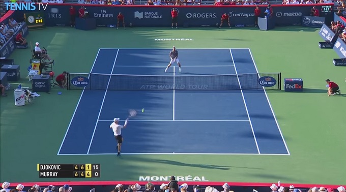 Les meilleurs points de la finale du Masters 1000 de Montréal 2015.