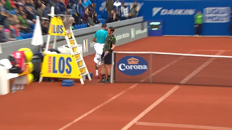 Clash entre Andy Murray et Lukas Rosol au tournoi de Munich 2015