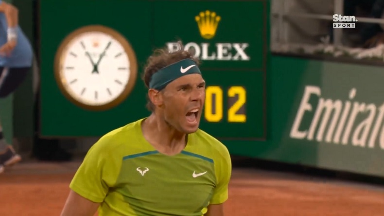 Rafael Nadal a encore été immense pour vaincre Novak Djokovic en quarts de finale de Roland-Garros 2022.