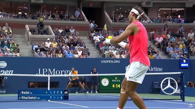 Rafal Nadal et Karen Khachanov ont joué un match de dingue à l'US Open 2018. Rafal Nadal et Karen Khachanov ont joué un match de dingue à l'US Open 2018.