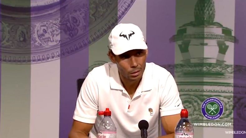 Rafa Nadal 1 - Jounaliste 0