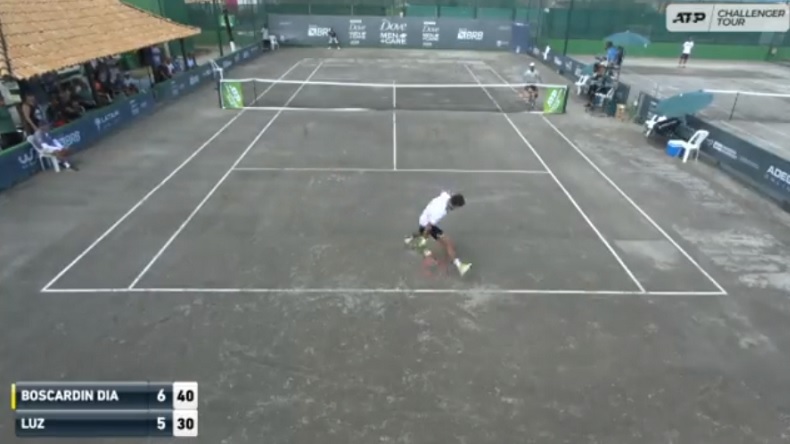 La sorcellerie d'Orlando Luz au Challenger de Salvador de Bahia.