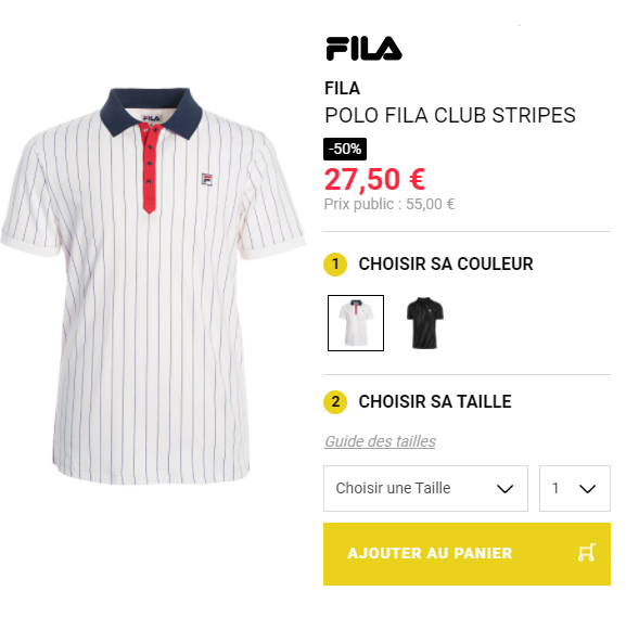 Le Polo Vintage Fila Le Polo Vintage Fila