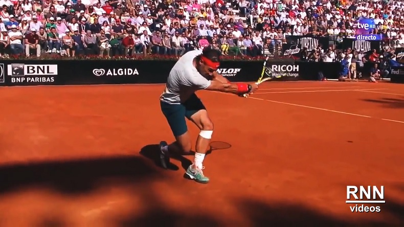Rafael Nadal, le roi de la terre battue et des passing-shots.