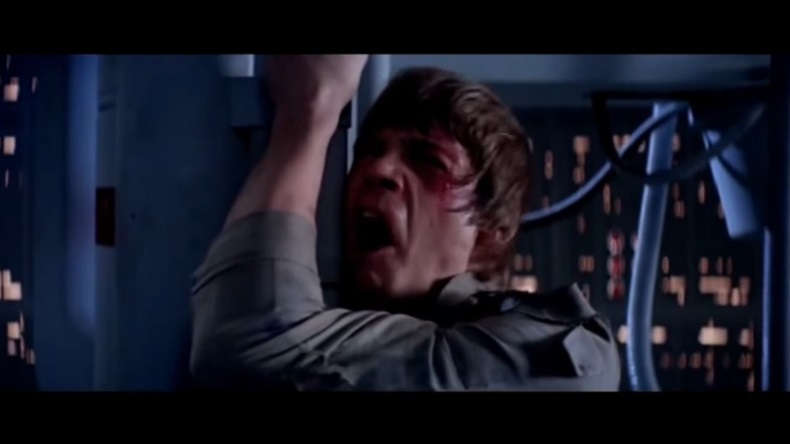 "Tu n'es pas mon père ! Nonnnnnn".