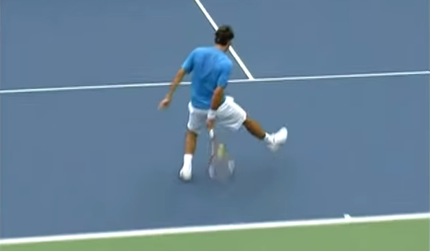 Les meilleurs points de Roger Federer lors de l'US Open 2006.