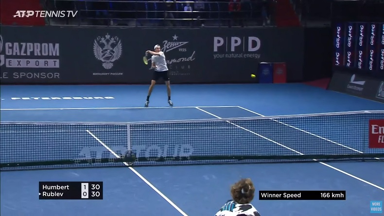 Rublev et Humbert ont envoyé du lourd au tournoi de Saint-Pétersbourg 2020.