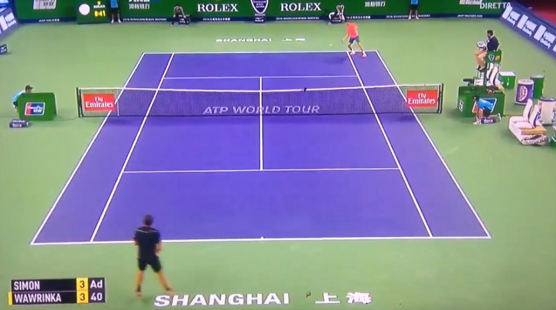 Gilles Simon a-t-il déjà fait des échanges de moins de 10 frappes ? Telle est la question.