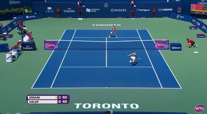 Simona Halep est allée le chercher ce point !