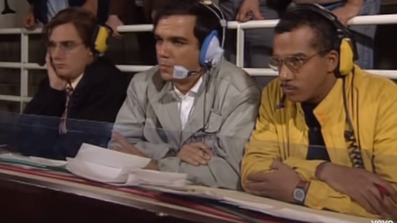 Quand une phrase de Lionel Chamoulaud au Masters de Bercy 1993 rappelle le sketch des Inconnus "Cela ne nous regarde pas."
