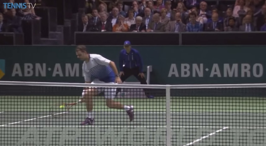 Le petit bijou de Stan Wawrinka en finale du tournoi de Rotterdam 2015.