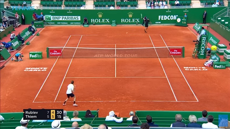 Thiem - Rublev, un match de poètes à Monte-Carlo. Thiem - Rublev, un match de poètes.