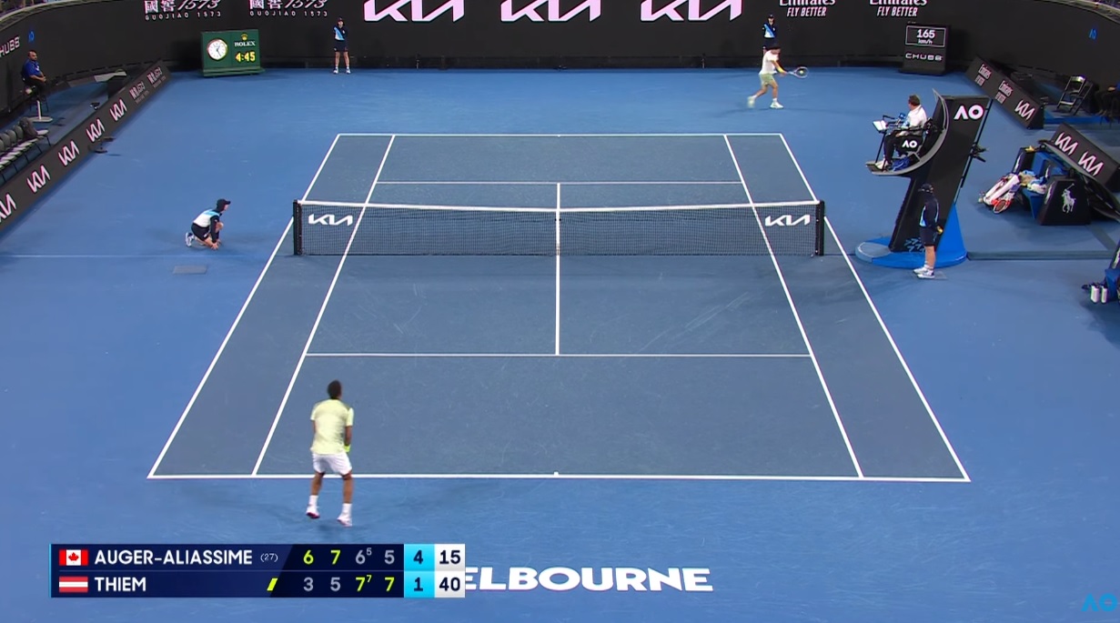 Votre dose de bonheur vous est offerte par Dominic Thiem.