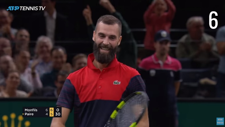 Ce Top 10 des points de Benoît Paire sur le circuit ATP est magique.